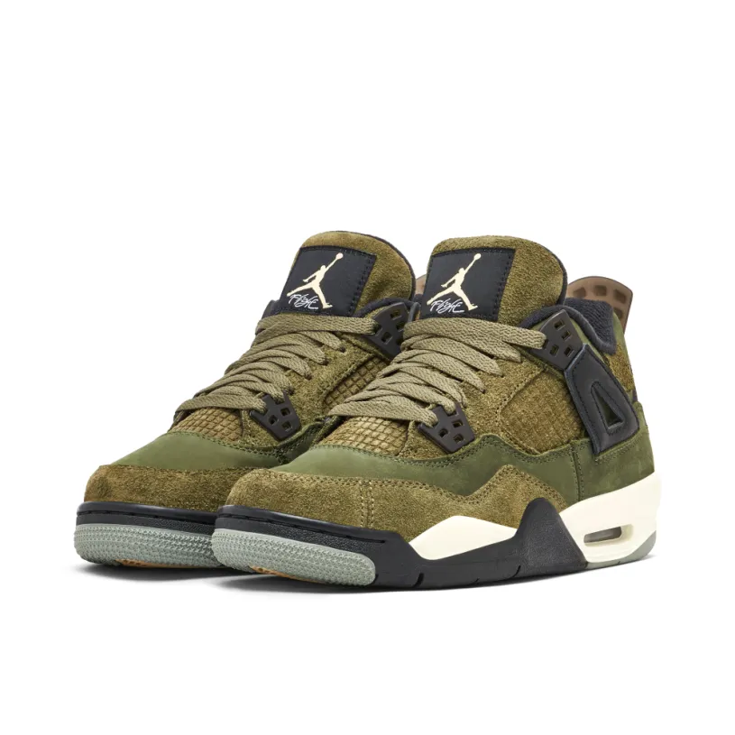 Air Jordan 4 Craft Olive GS 
