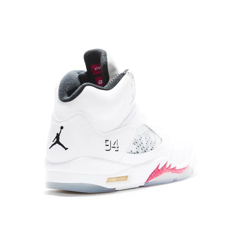 Air Jordan 5 Retro White x Supreme 