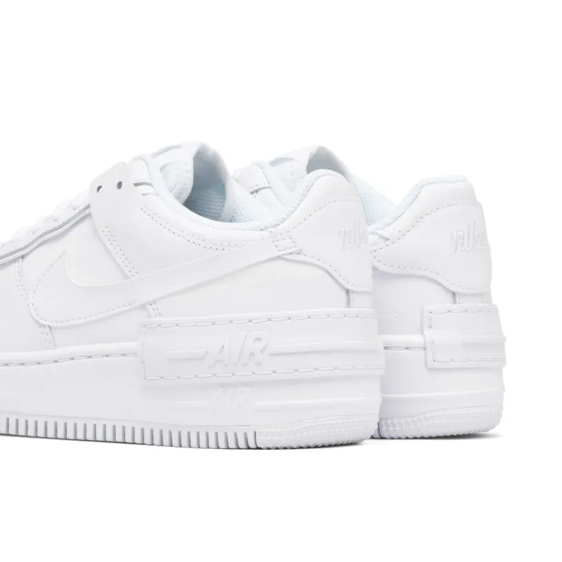 Nike Air Force 1 Shadow Triple White Womens 