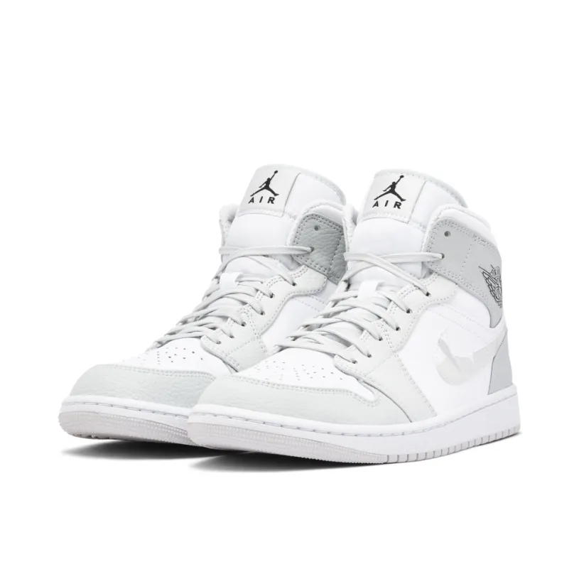 Air Jordan 1 Mid Grey Camo 