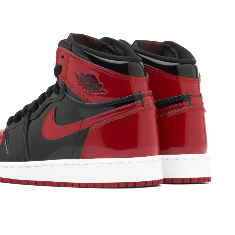 Air Jordan 1 High OG Patent Bred GS 