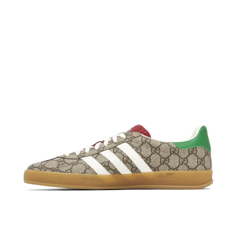 Adidas Gazelle x Gucci GG Monogram Beige