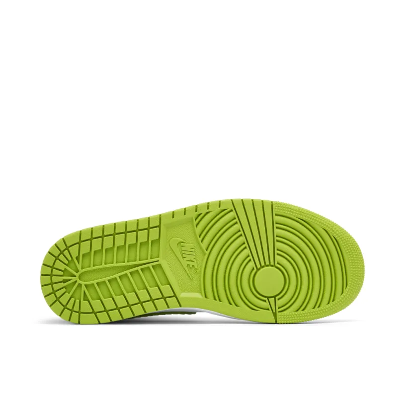 Air Jordan 1 Mid Green Python Womens 