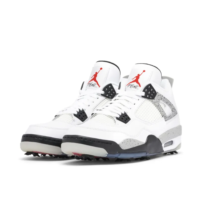 Jordan 4 Retro Golf White Cement 