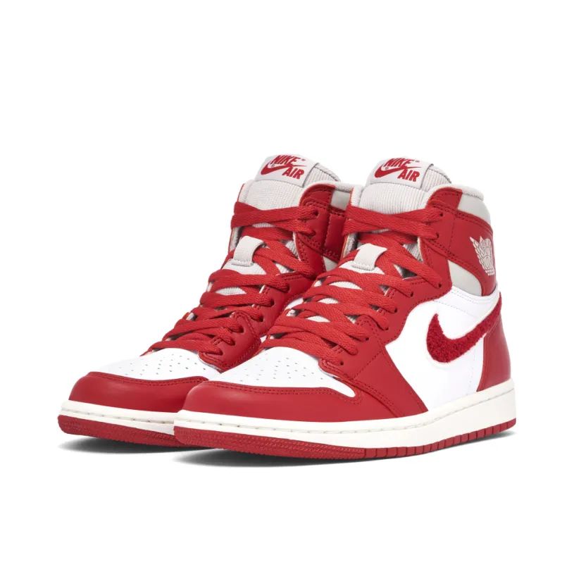 Air Jordan 1 Retro High Chenille Varsity Red Womens 