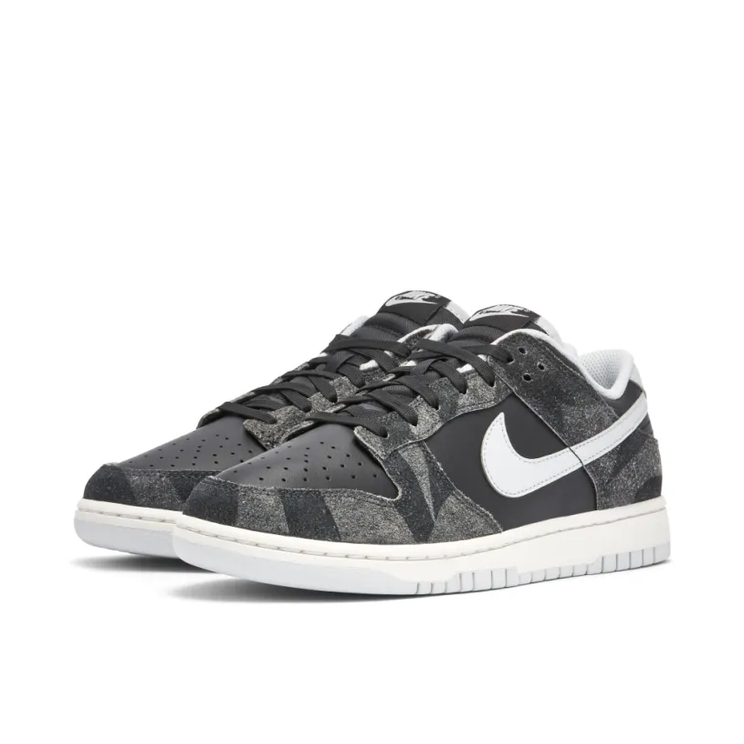 Nike Dunk Low PRM Animal Pack Black Pure Platinum 