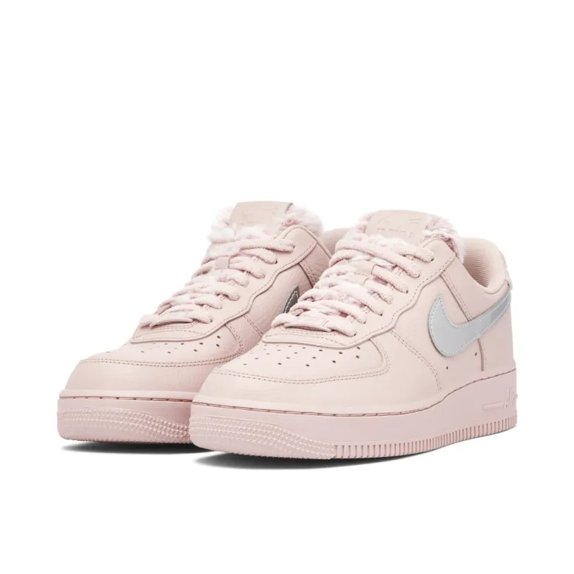 Nike Air Force 1 Pink Sherpa Womens 