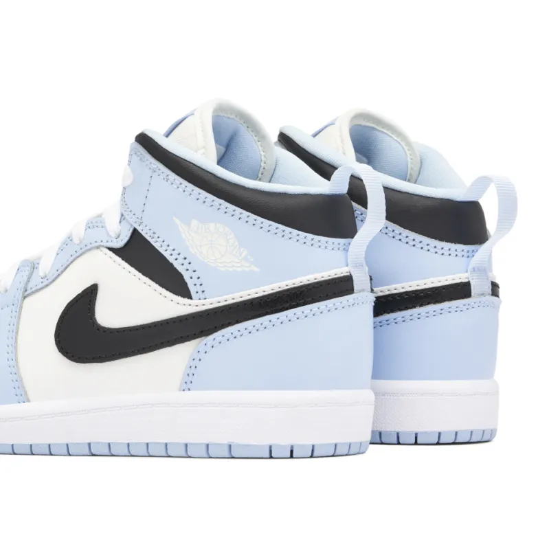 Air Jordan 1 Mid Ice Blue PS 