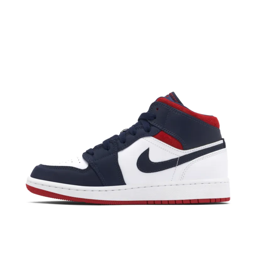 Air Jordan 1 Mid GS Olympic