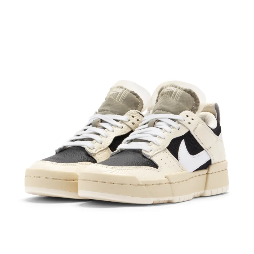 Nike Dunk Low Disrupt Ivory Black Womens 
