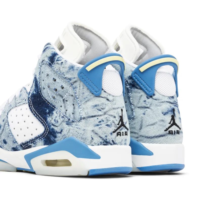 Air Jordan 6 Wash Denim GS 