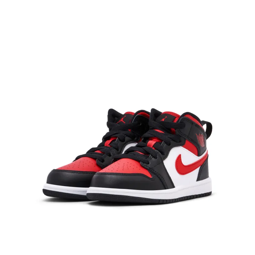 Air Jordan 1 Mid Alternate Bred Toe PS 