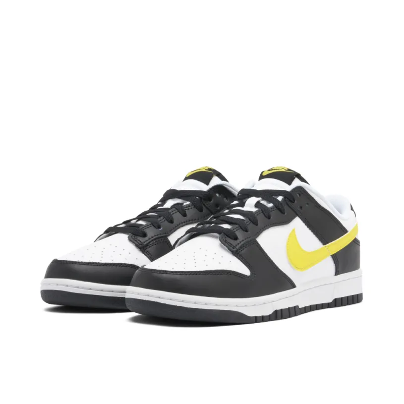 Nike Dunk Low Black Yellow White 