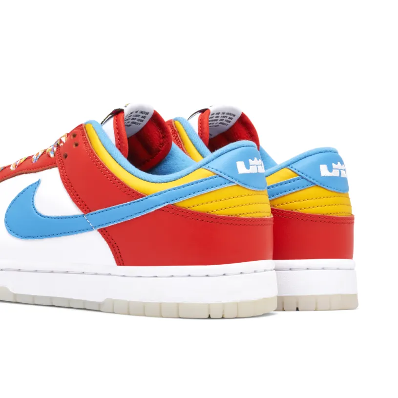 Nike Dunk Low x LeBron Fruity Pebbles 