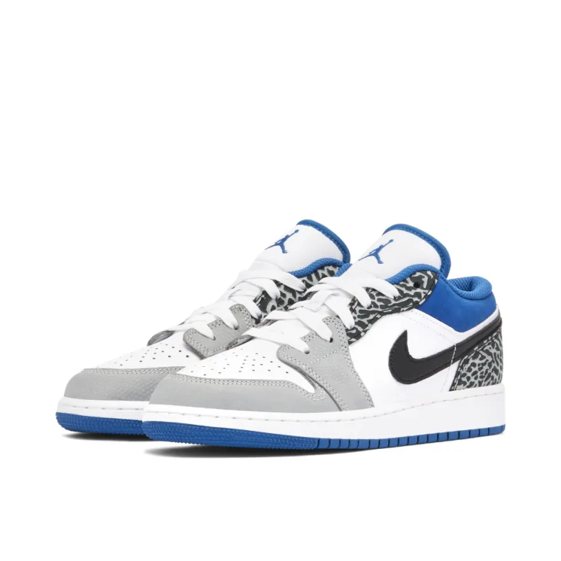 Air Jordan 1 Low SE True Blue GS 