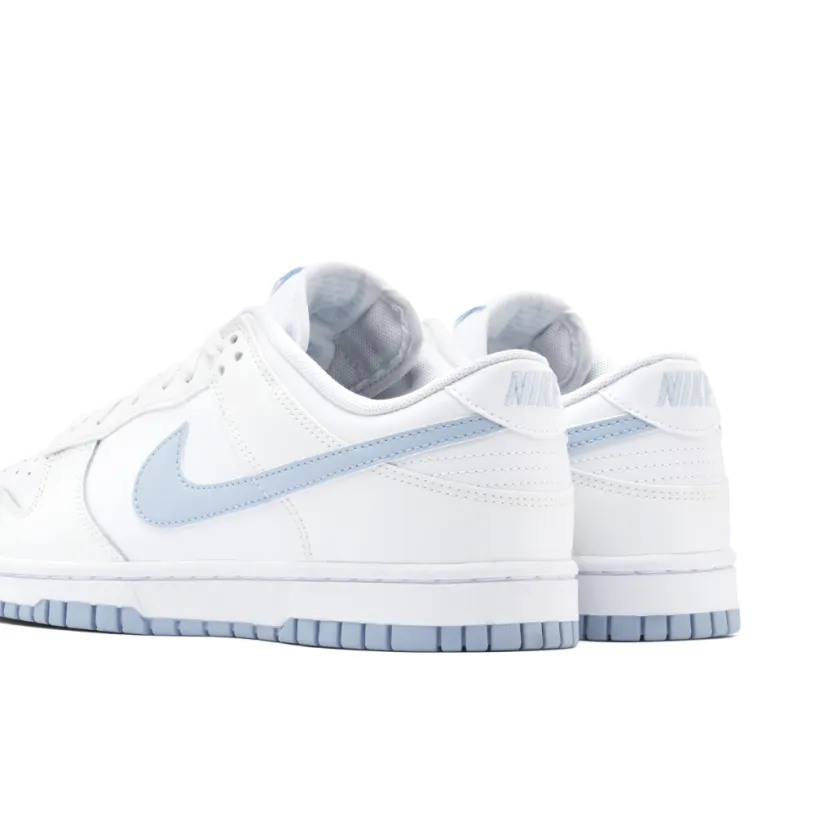 Nike Dunk Low White Light Armory Blue 