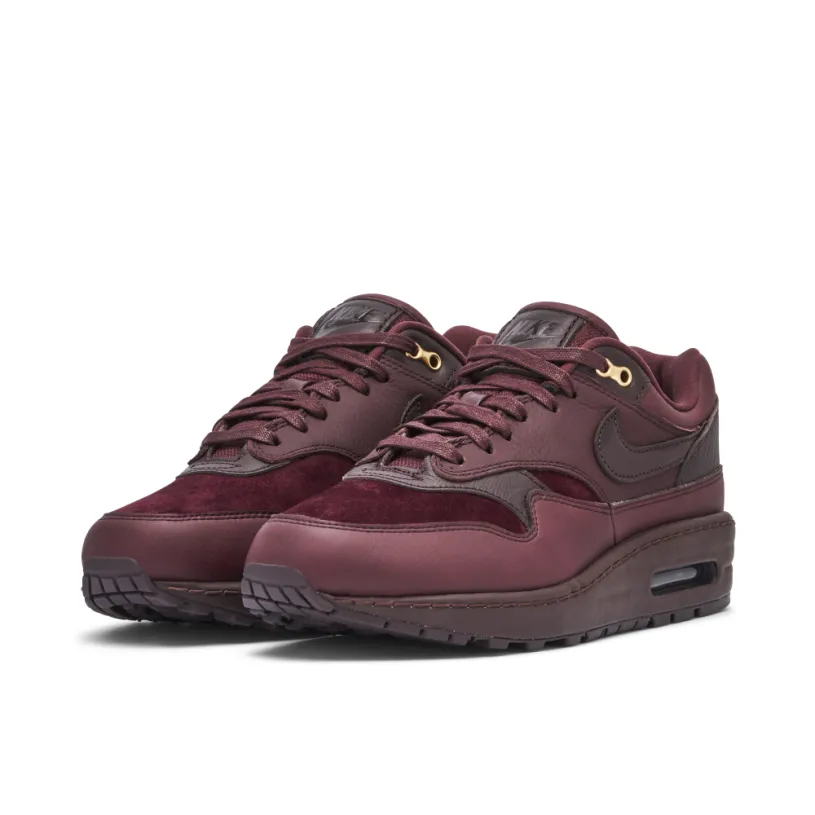 Nike Air Max 1 Burgundy Crush Womens 