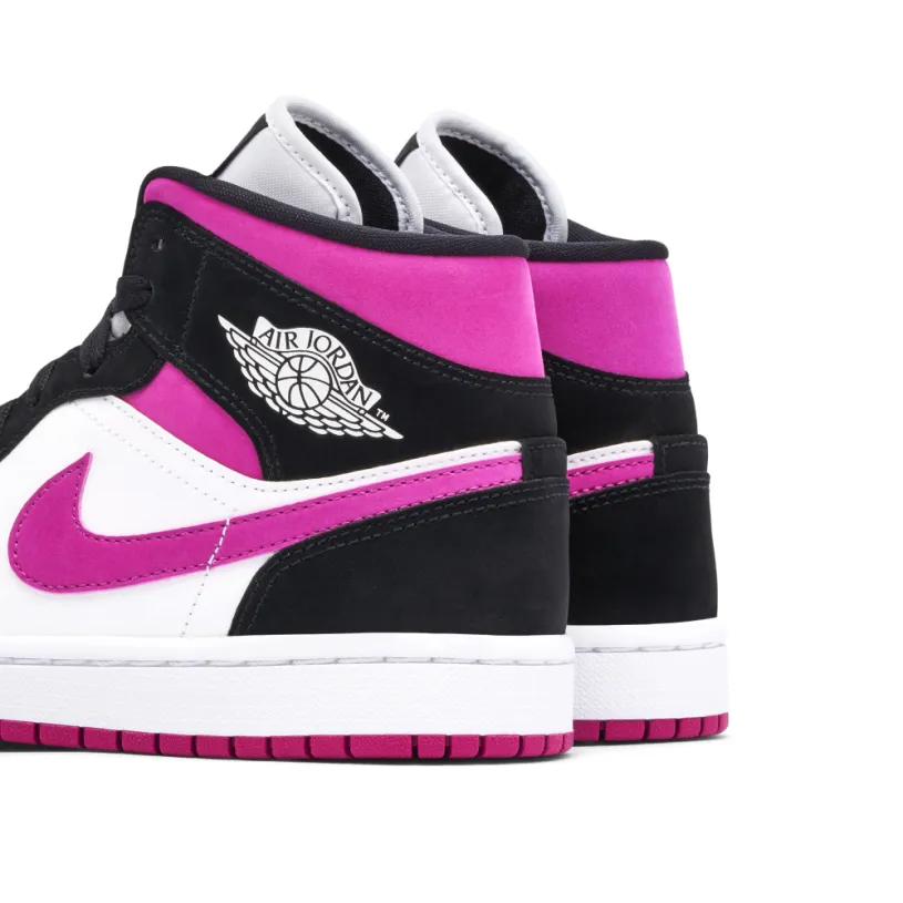 Air Jordan 1 Mid Magenta Womens 