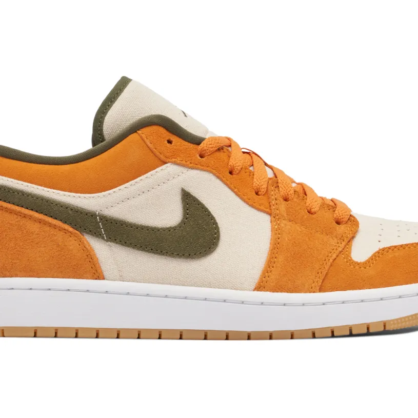 Air Jordan 1 Low Orange Olive 