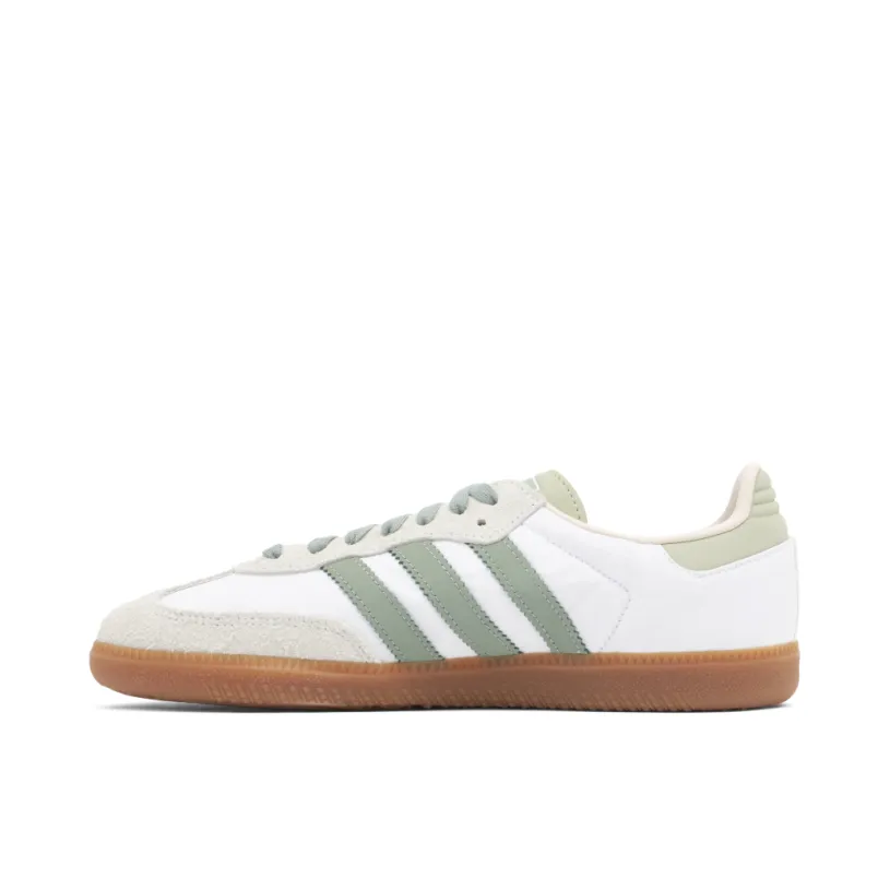 Adidas Samba OG Cloud White Silver Green Putty Mauve