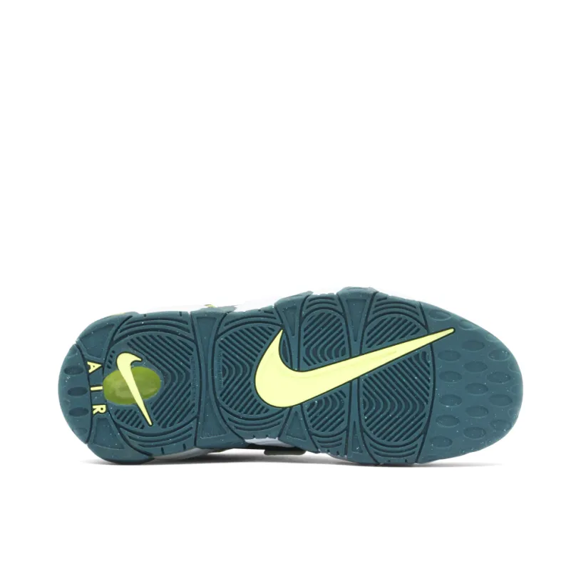 Nike Air More Uptempo Low Black Geode Teal GS 