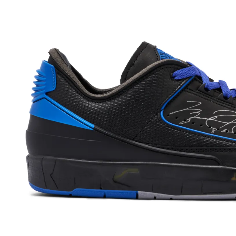Off-White x Air Jordan 2 Low Black 