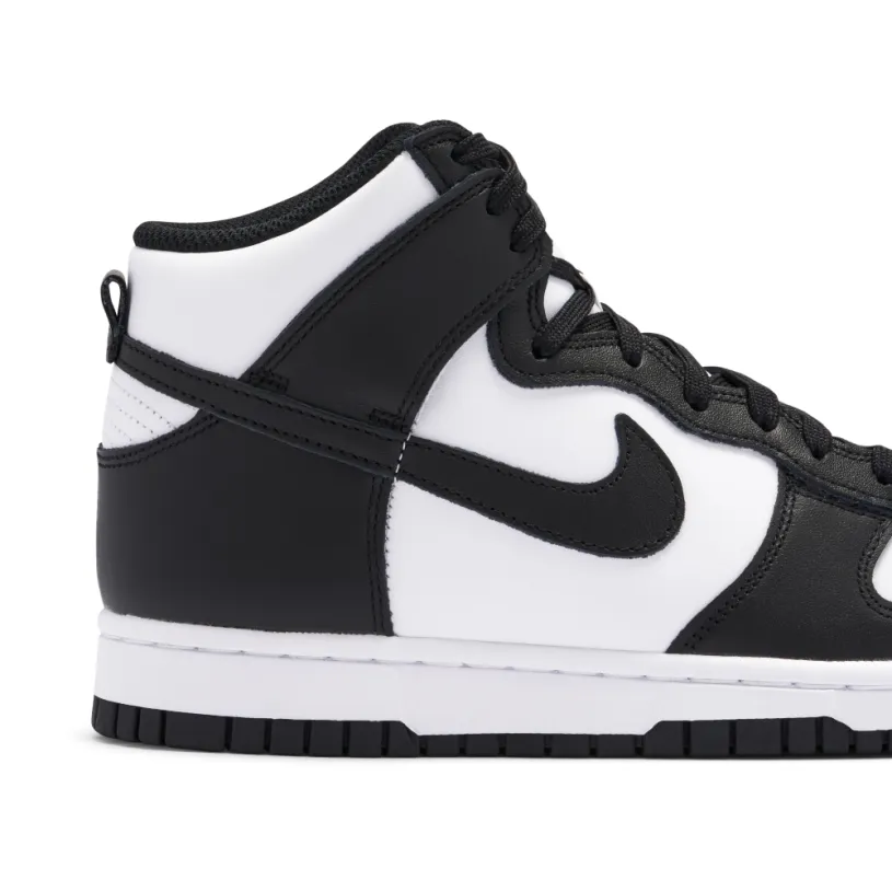 Nike Dunk High Retro Black White Womens 