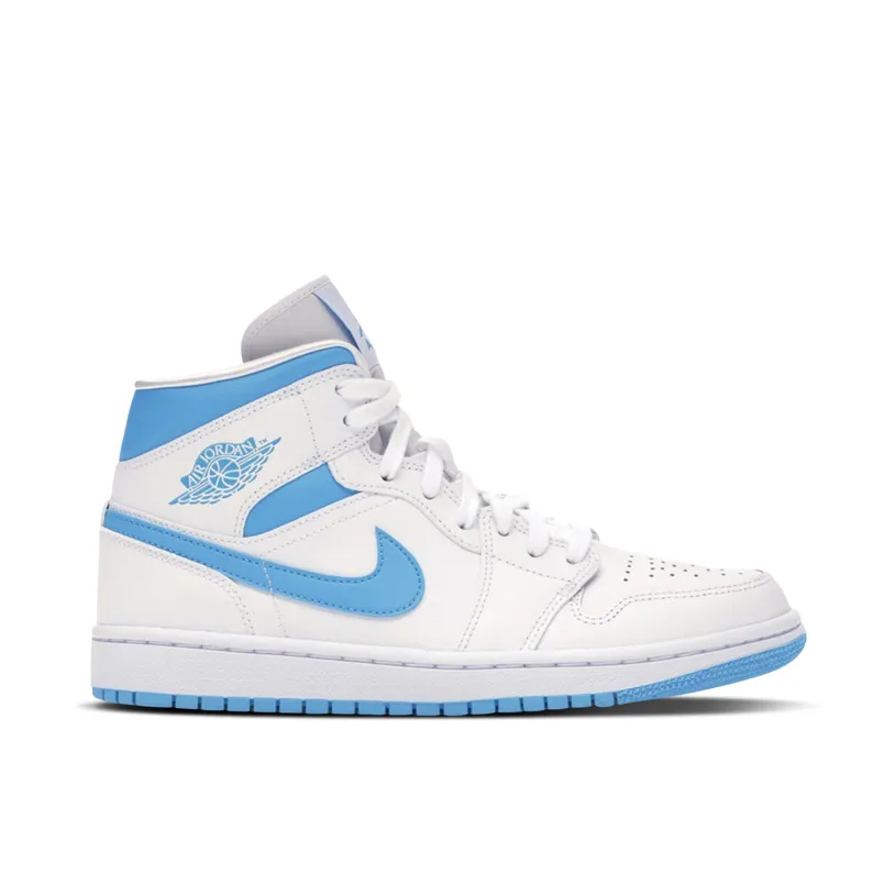 Air Jordan 1 Mid UNC Blue Womens