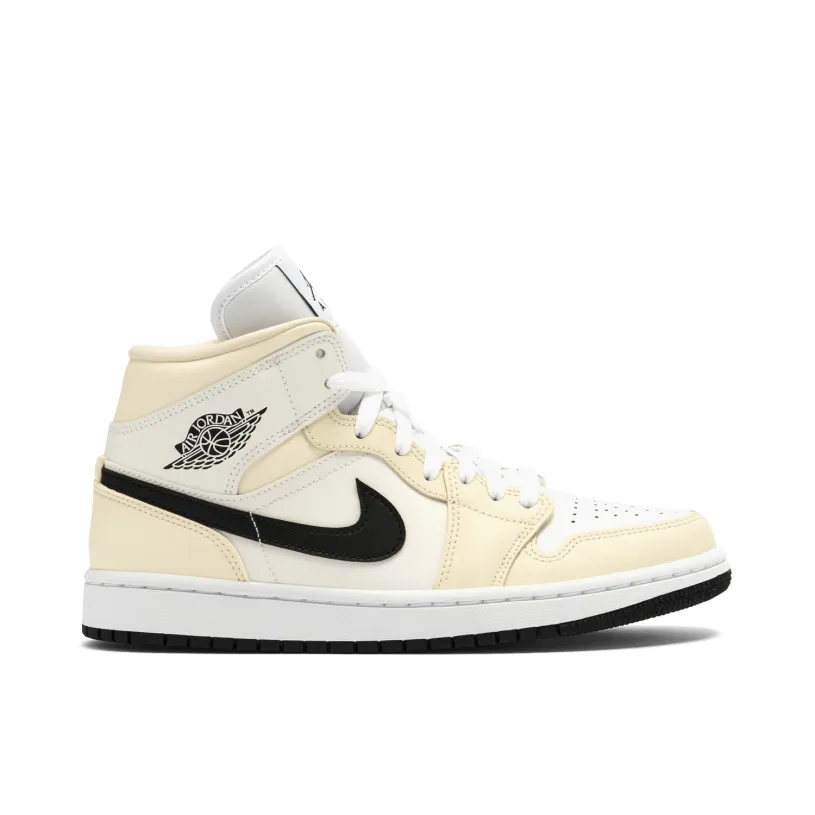 Air Jordan 1 Mid Coconut Milk Womens