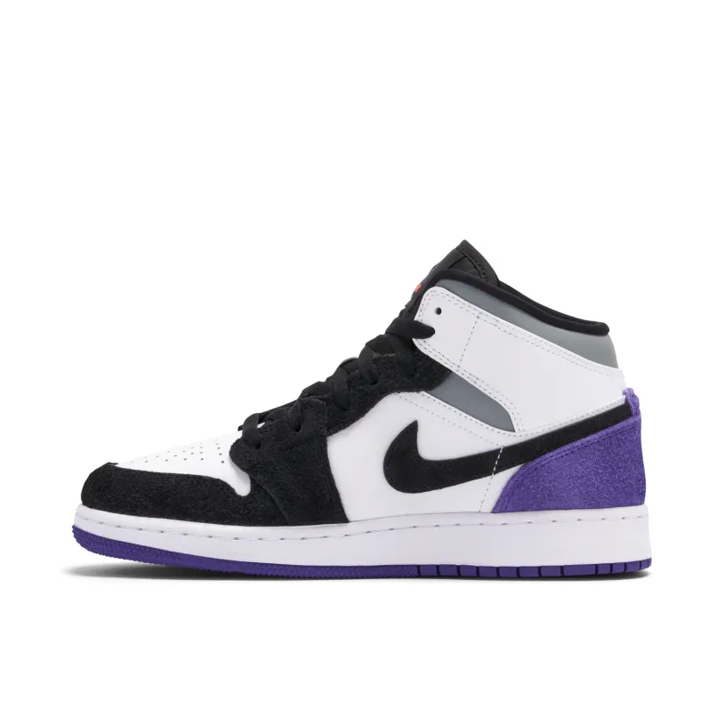 Air Jordan 1 Mid SE Purple GS