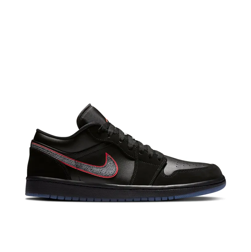 Air Jordan 1 Low Black Red Orbit