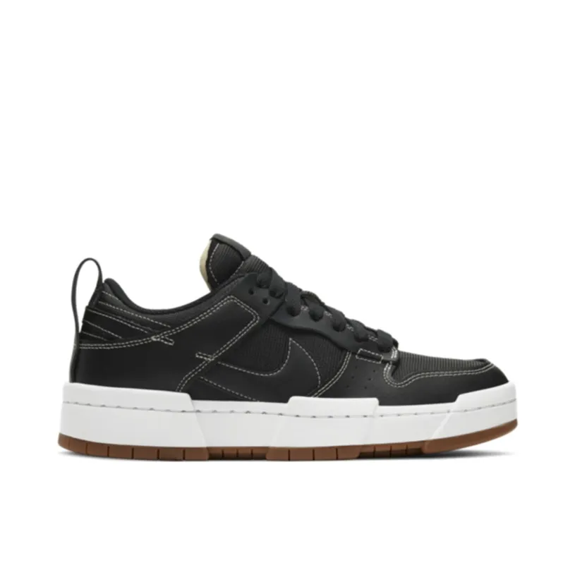 Nike Dunk Low Disrupt Black Gum Womens