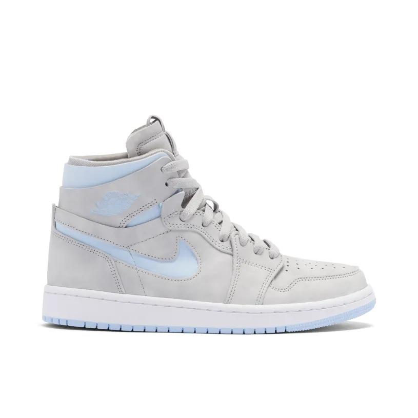 Air Jordan 1 High Zoom CMFT Cool Grey Light Blue Womens