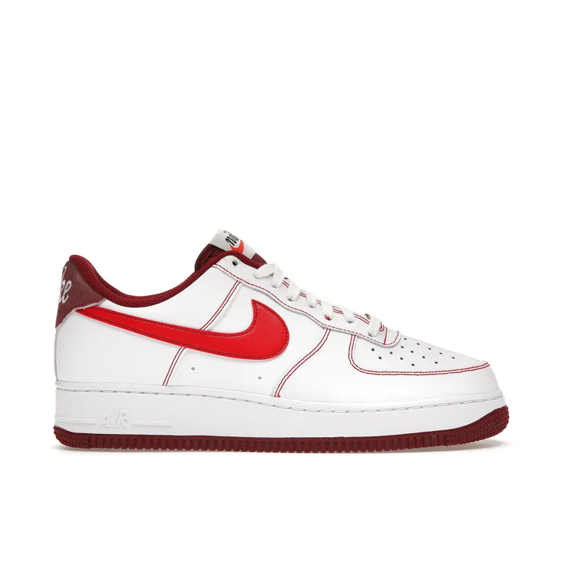 Nike Air Force 1 07 Low First Use White Team Red