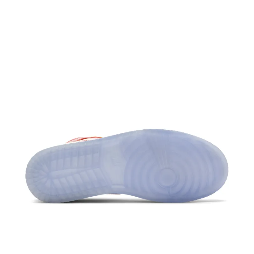 Jordan 1 Mid Barcelona Sweater Red Patent 