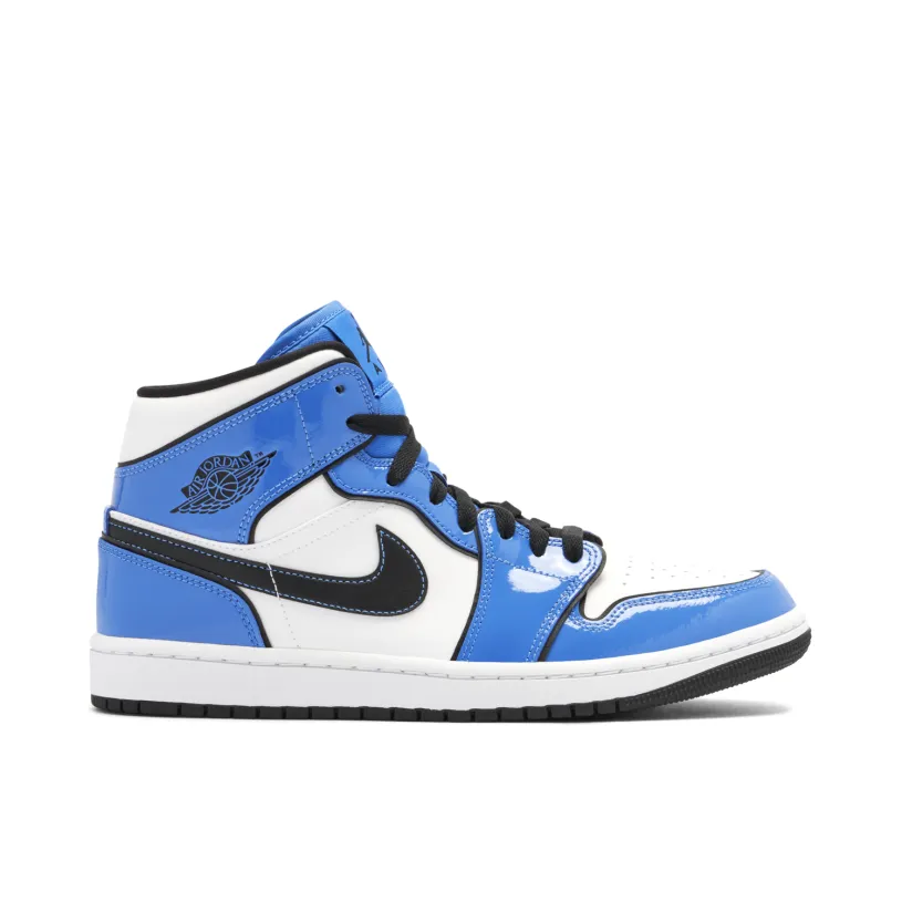 Air Jordan 1 Mid Signal Blue