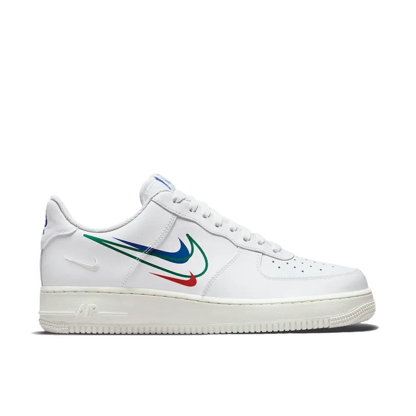 Nike Air Force 1 Low Multi Swoosh Green