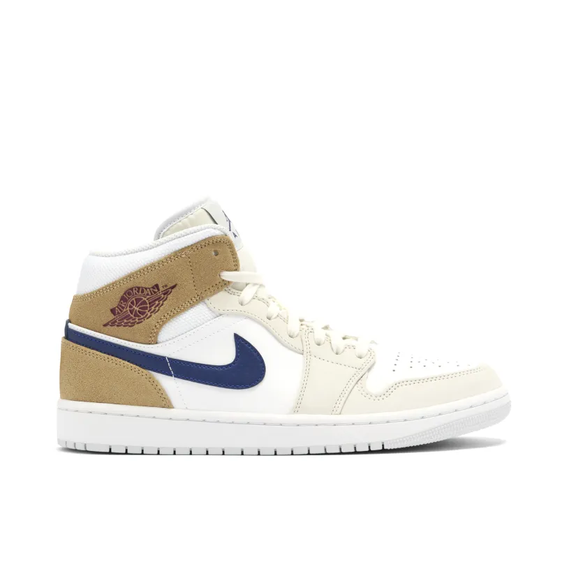 Air Jordan 1 Mid Tan Suede