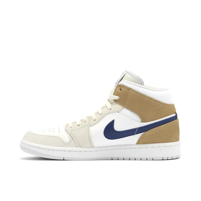 Air Jordan 1 Mid Tan Suede