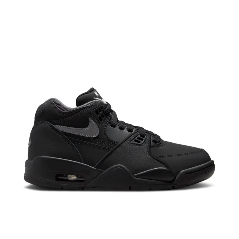 Nike Air Flight 89 Black White Neutral Grey GS