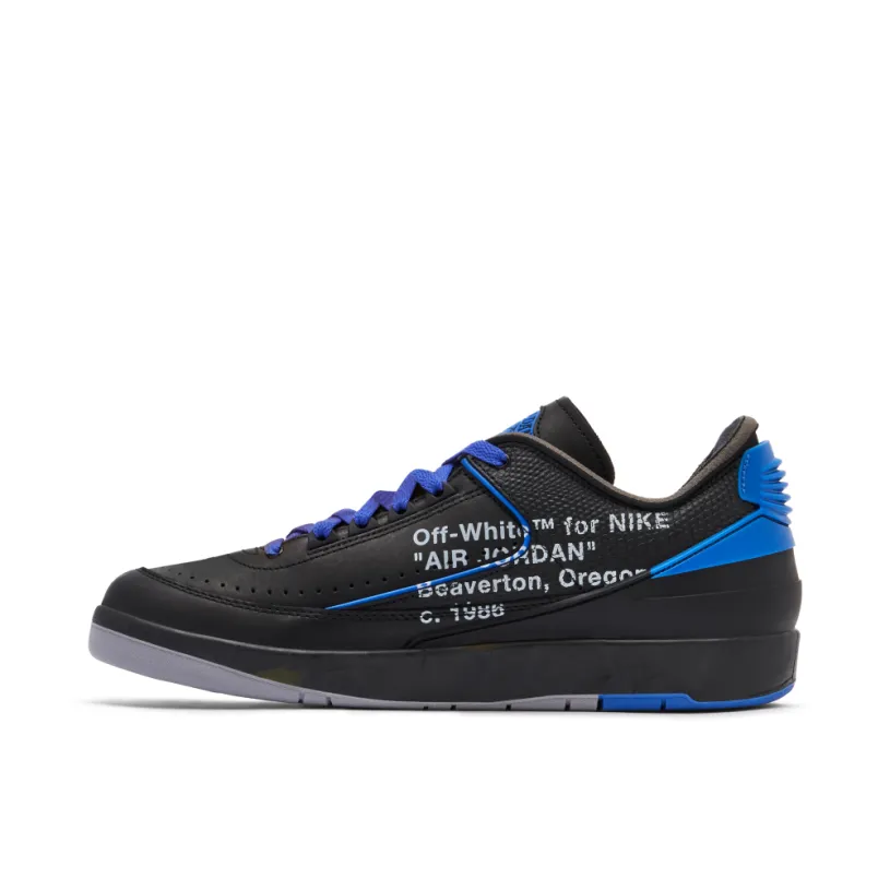 Off-White x Air Jordan 2 Low Black