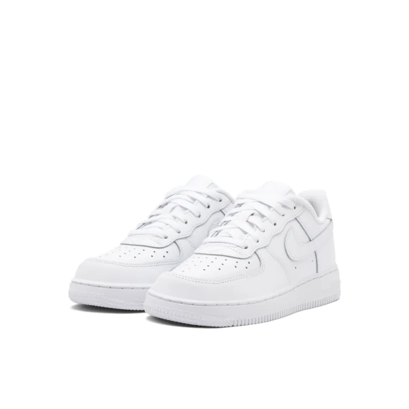 Nike Air Force 1 Low LE Triple White PS 