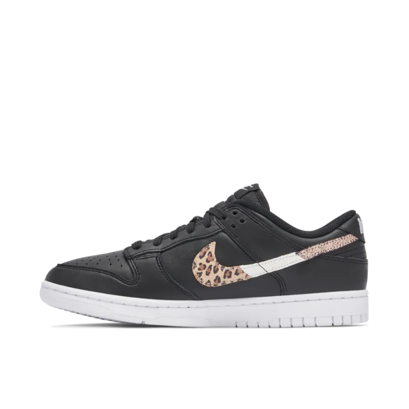 Nike Dunk Low Leopard Black Womens