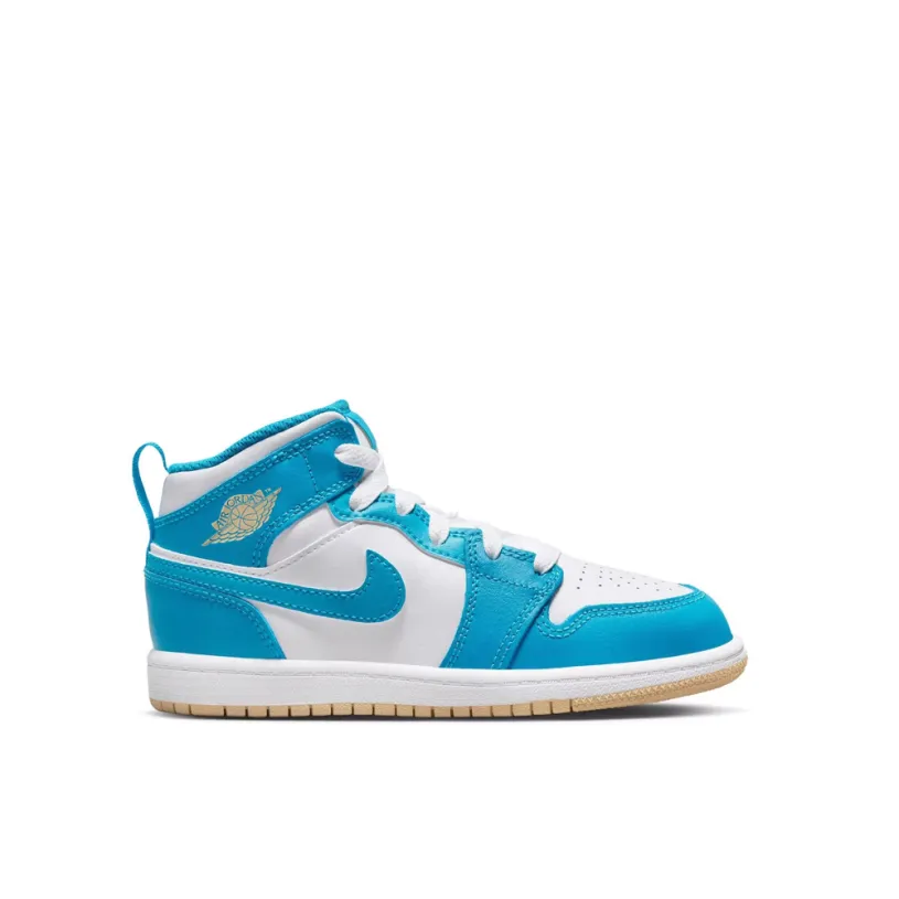 Air Jordan 1 Mid Aquatone PS