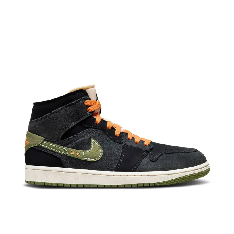 Air Jordan 1 Mid SE Craft Anthracite Light Olive