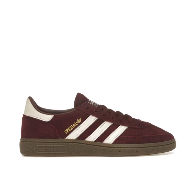 Adidas Handball Spezial Maroon Off White Gum Womens
