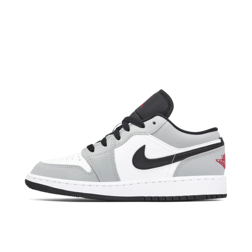 Air Jordan 1 Low GS Light Smoke Grey