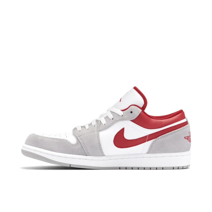 Air Jordan 1 Low Grey Red