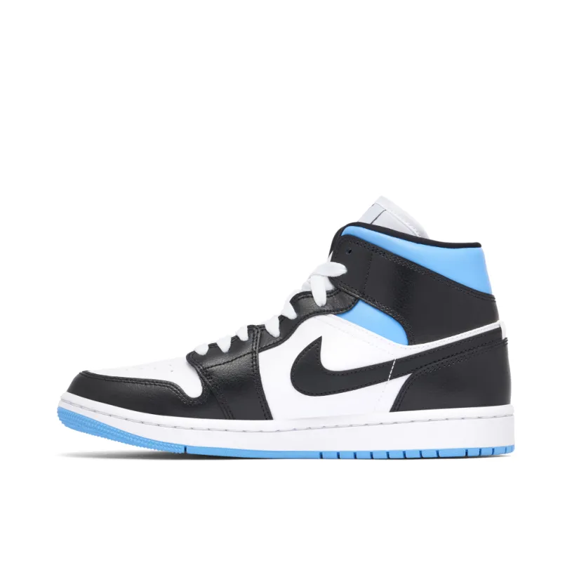 Air Jordan 1 Mid University Blue Womens