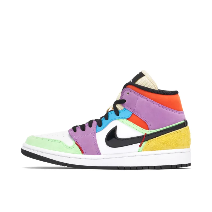 Air Jordan 1 Mid SE Multi-Color Womens